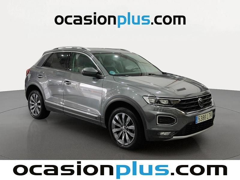 Usado VW T-Roc Sportline 190 CV (139 kW) 2021 Gris SUV