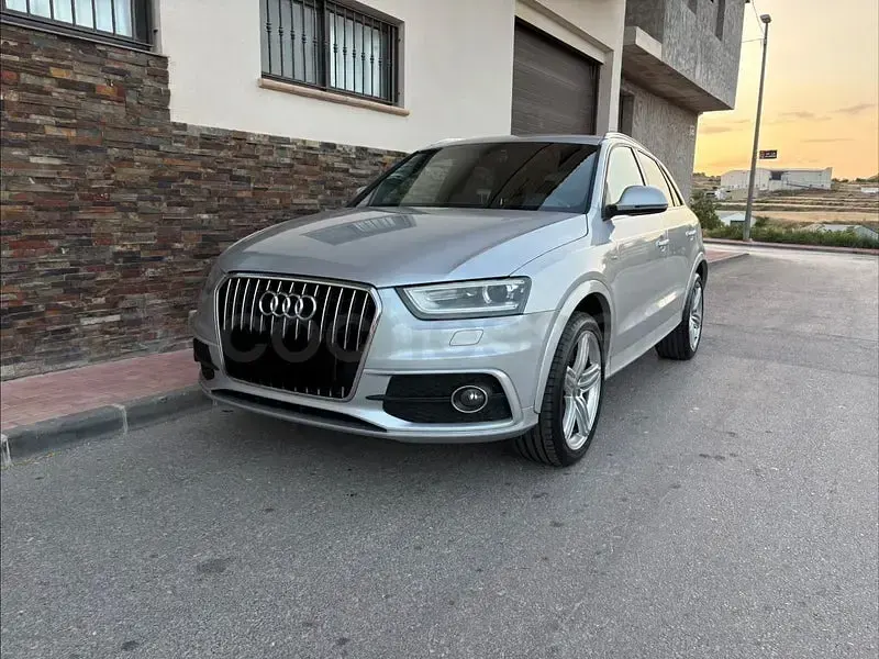 Usado Audi Q3 S-Line 140 CV (102 kW) 2014 Gris / plata SUV