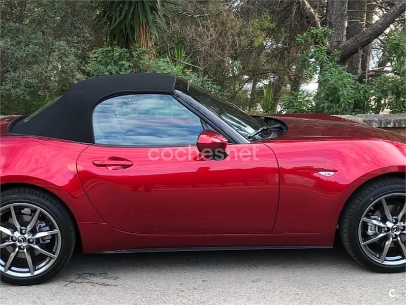 Rojo Usado 2021 Mazda MX5 Descapotable | 28.000 € (Precio justo) - Imagen 1/3