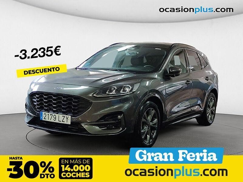 Gris Usado 2022 Ford Kuga ST-Line SUV | 18.650 € (Buen precio) - Imagen 1/4
