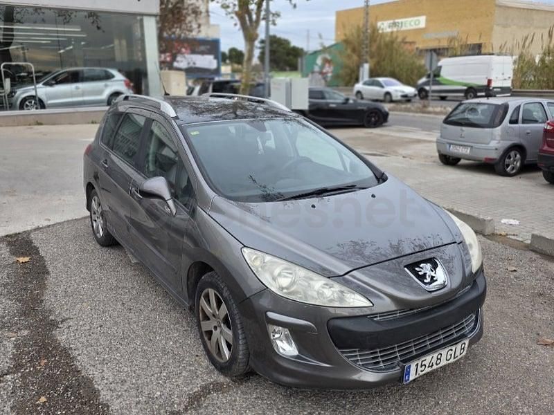 Usado Peugeot 308 SW Sport 110 CV (80 kW) 2009 Gris / plata Familiar