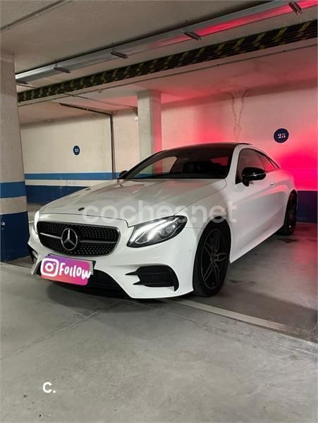 Blanco Usado 2020 Mercedes E220 Coupe | 35.900 € (Buen precio) - Imagen 1/4