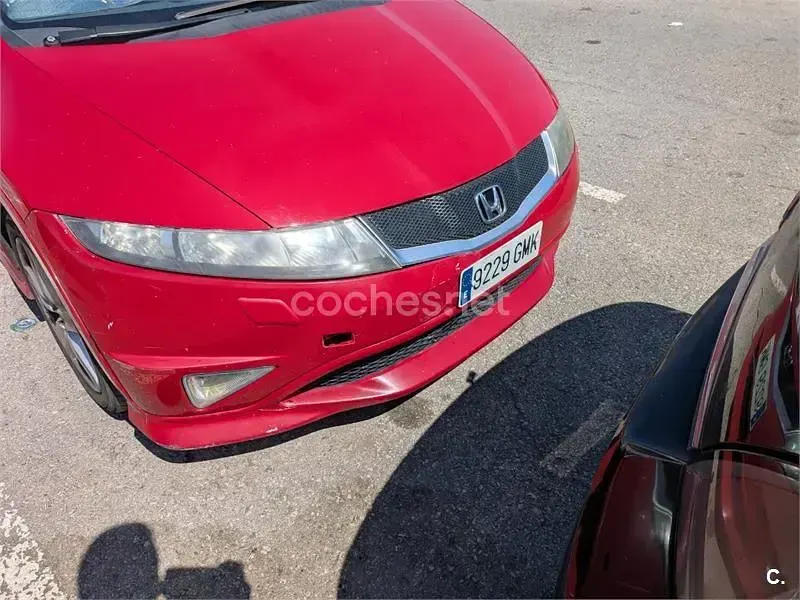 Usado Honda Civic Type S 140 CV (102 kW) 2009 Rojo Berlina