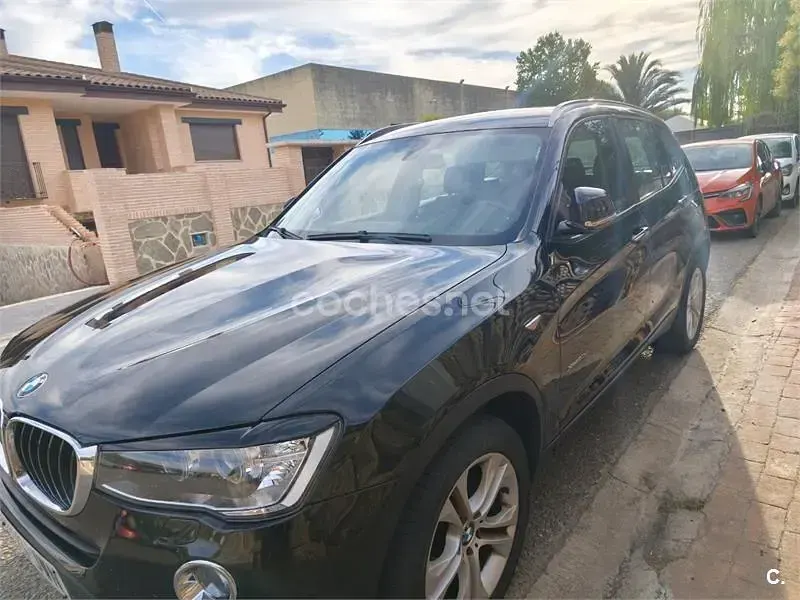 Usado BMW X3 190 CV (139 kW) 2017 Negro SUV