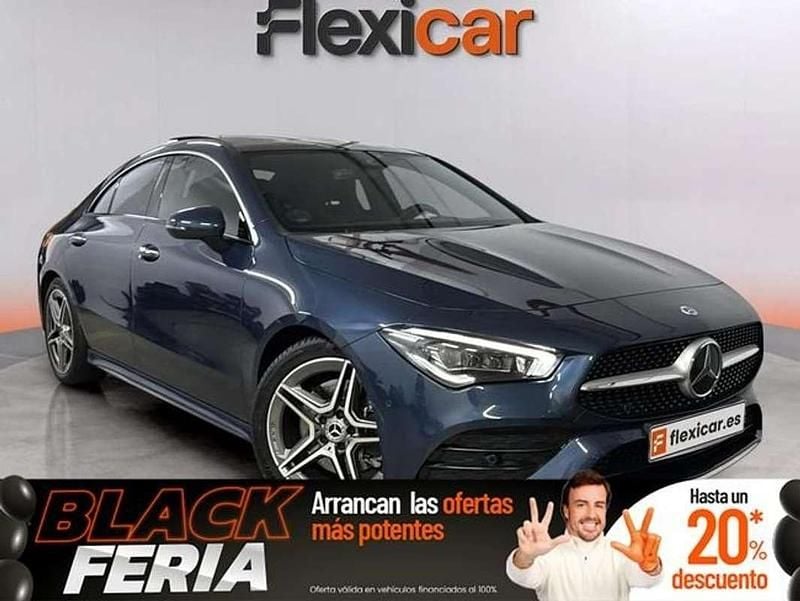 Negro Usado 2021 Mercedes CLA200 Coupe | 29.990 € (Precio justo) - Imagen 1/4