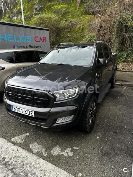 Usado Ford Ranger Wildtrack 200 CV (147 kW) 2017 Gris / plata Recogida