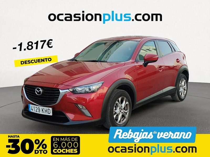 Rojo Usado 2018 Mazda CX-3 Style SUV | 19.390 € (Un poco caro) - Imagen 1/4