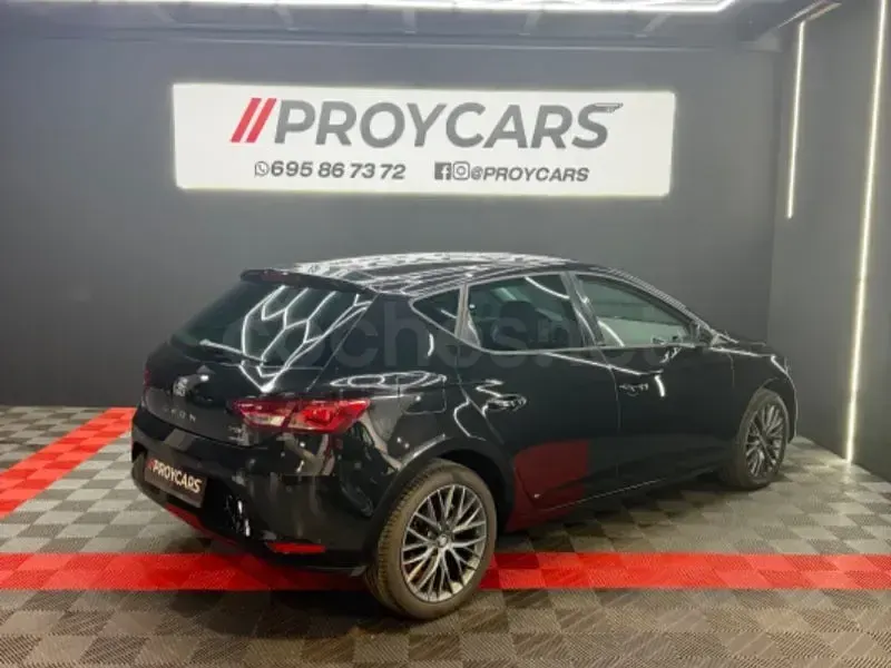 Usado Seat Leon CONNECT 150 CV (110 kW) 2016 Negro Berlina