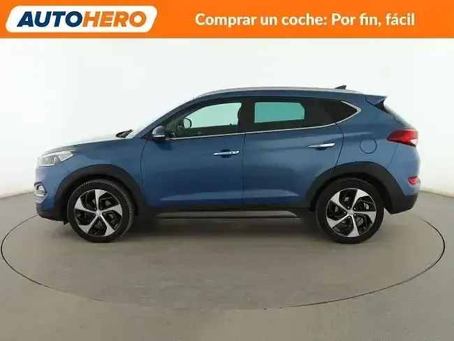 Usado Hyundai Tucson 136 CV (100 kW) 2017 Azul SUV