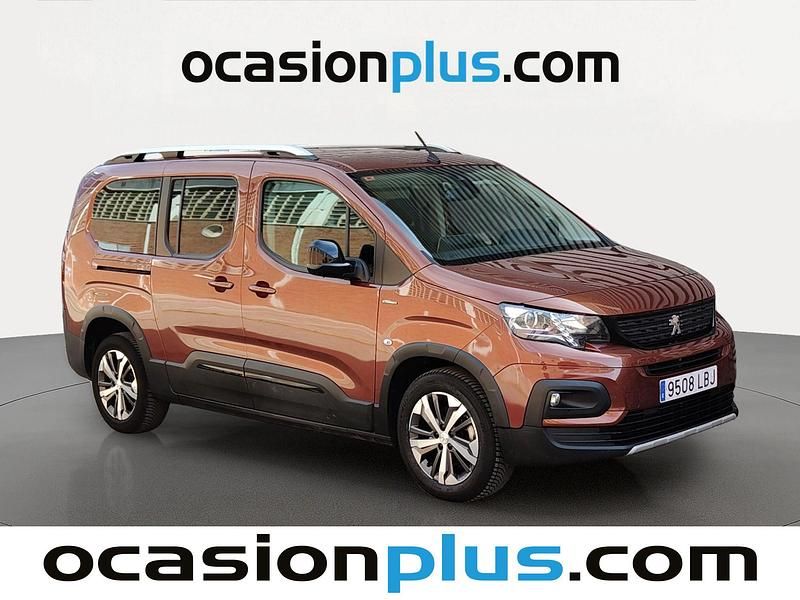 Usado Peugeot Rifter GT-line 131 CV (96 kW) 2019 Marrón Monovolumen