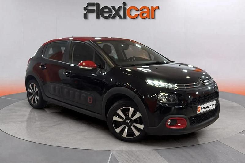 Negro Usado 2018 Citroën C3 Feel Utilitario | 8490 € (Precio justo) - Imagen 1/4