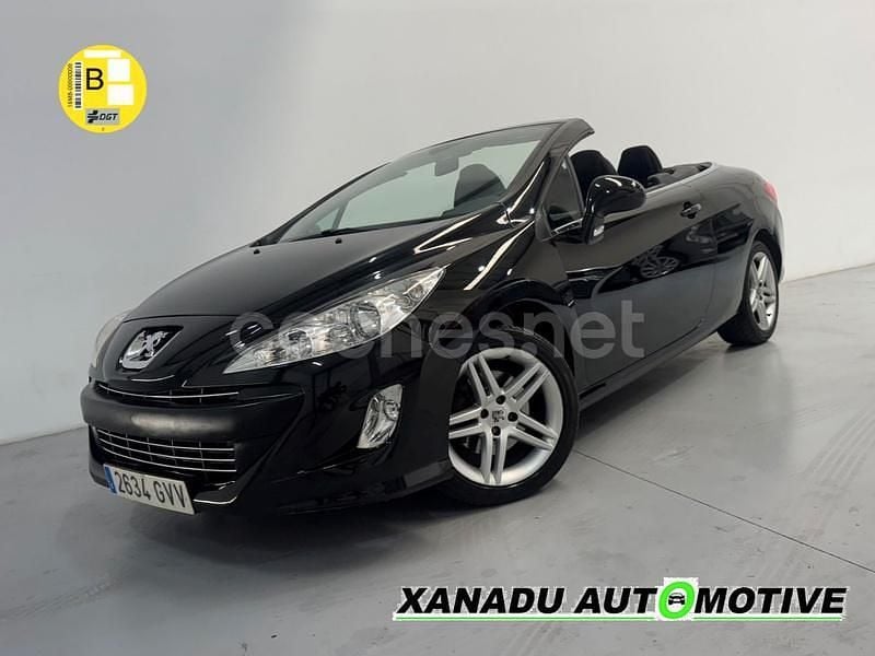 Negro Usado 2010 Peugeot 308 CC Sport Descapotable | 8990 € (Un poco caro) - Imagen 1/4
