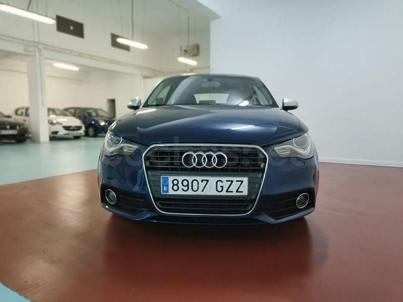 Usado Audi A1 Ambition 105 CV (77 kW) 2010 Azul Berlina