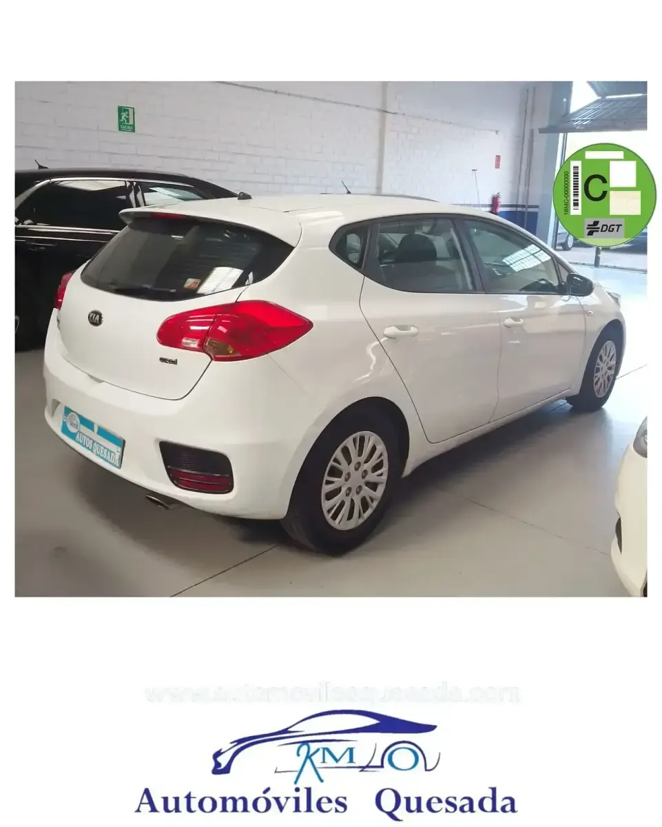 Usado Kia Ceed GT 90 CV (66 kW) 2016 Blanco
