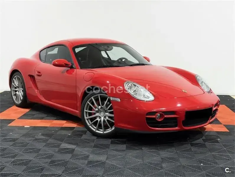 Usado Porsche Cayman 295 CV (216 kW) 2006 Rojo Coupe