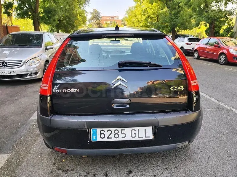 Usado Citroën C4 110 CV (80 kW) 2009 Negro Berlina
