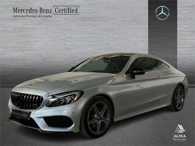 Usado Mercedes C220 Avantgarde 170 CV (125 kW) 2017 Plata iridio Coupe
