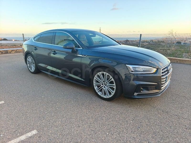 Usado Audi A5 Sportback S-Line 163 CV (119 kW) 2020 Gris / plata Utilitario