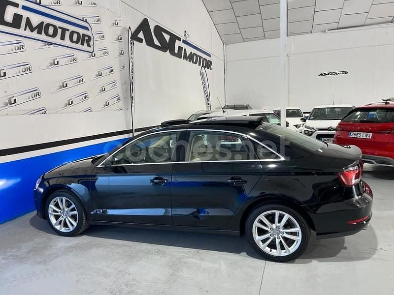 Usado Audi A3 110 CV (80 kW) 2016 Negro Berlina