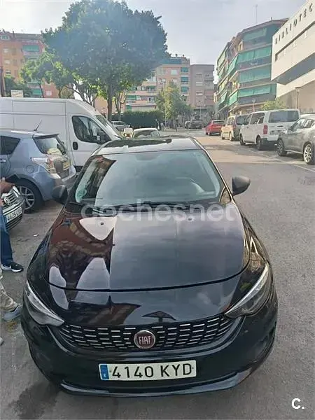 Usado Fiat Tipo Pop 95 CV (69 kW) 2019 Negro Berlina