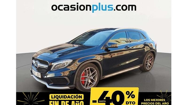 Negro Usado 2015 Mercedes GLA45 AMG AMG SUV | 24.490 € (Super precio) - Imagen 1/4
