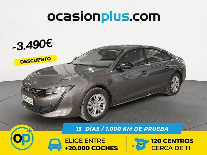 Usado Peugeot 508 Active 131 CV (96 kW) 2022 Gris Berlina