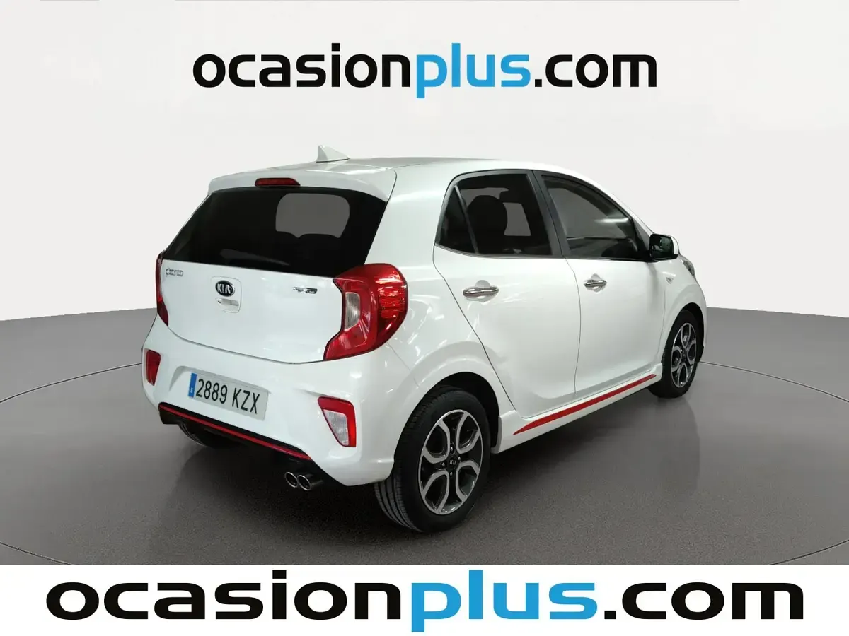 Usado Kia Picanto GT-Line 101 CV (74 kW) 2019 Blanco Utilitario