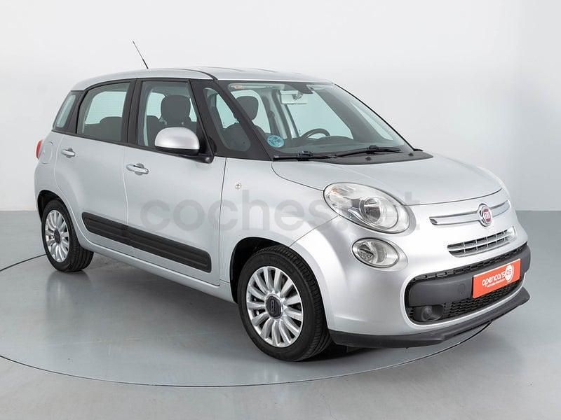 Usado Fiat 500L Lounge 95 CV (69 kW) 2017 Gris / plata Monovolumen
