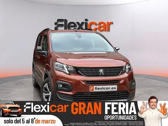 Usado Peugeot Rifter GT-line 130 CV (95 kW) 2020 Marrón Monovolumen