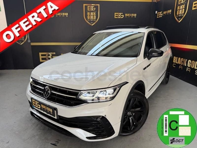 Usado VW Tiguan Allspace R-line 150 CV (110 kW) 2022 Blanco SUV