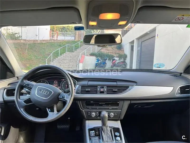Usado Audi A6 Advanced 190 CV (139 kW) 2015 Negro Berlina