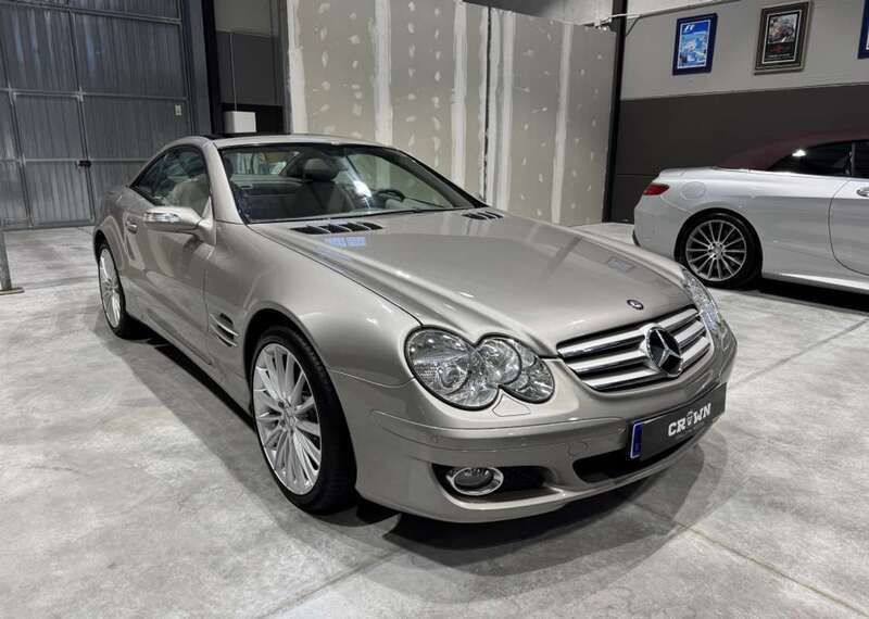 Plateado Usado 2007 Mercedes SL350 Coupe | 29.000 € (Caro) - Imagen 1/4