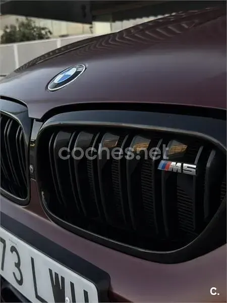 Usado BMW M5 Shadowline 560 CV (411 kW) 2018 Granate Berlina