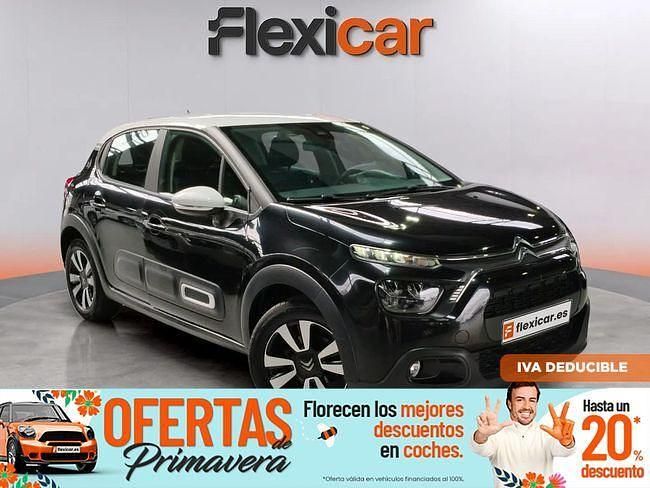 Usado Citroën C3 Feel 110 CV (80 kW) 2022 Negro Utilitario