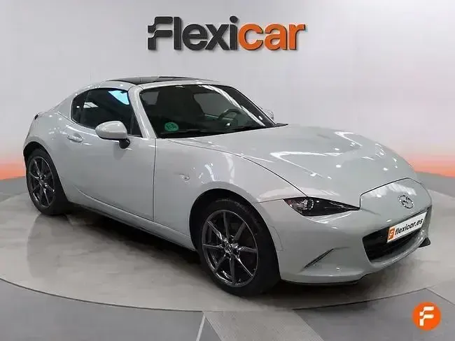 Usado Mazda MX5 Inclusive 160 CV (117 kW) 2018 Gris Descapotable