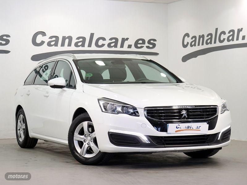 Usado Peugeot 508 SW Active 120 CV (88 kW) 2017 Blanco Familiar