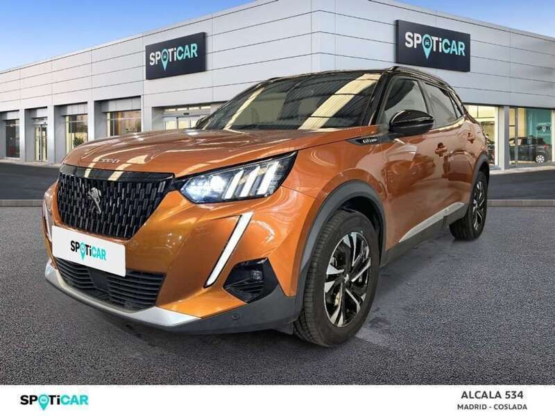 Naranja Usado 2020 Peugeot 2008 GT-line SUV | 17.900 € (Un poco caro) - Imagen 1/4