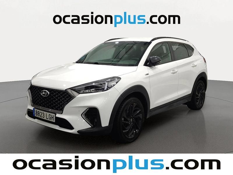 Usado Hyundai Tucson N Line 136 CV (100 kW) 2020 Blanco SUV