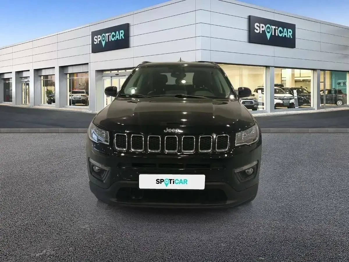 Usado Jeep Compass Longitude 120 CV (88 kW) 2020 Negro SUV