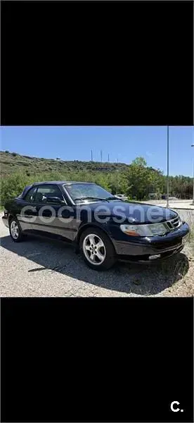 Usado Saab 9-3 150 CV (110 kW) 2002 Azul Descapotable