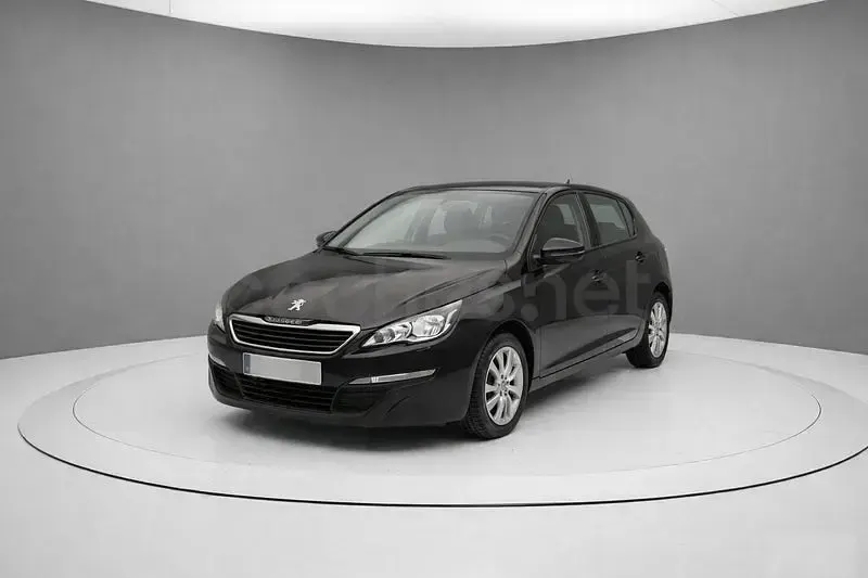 Usado Peugeot 308 Access 100 CV (73 kW) 2016 Negro Berlina