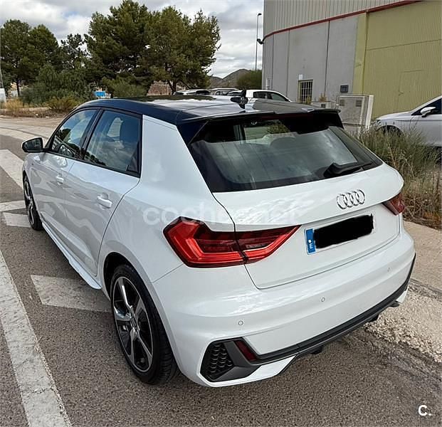 Usado Audi A1 Sportback S-Line 116 CV (85 kW) 2019 Blanco Utilitario