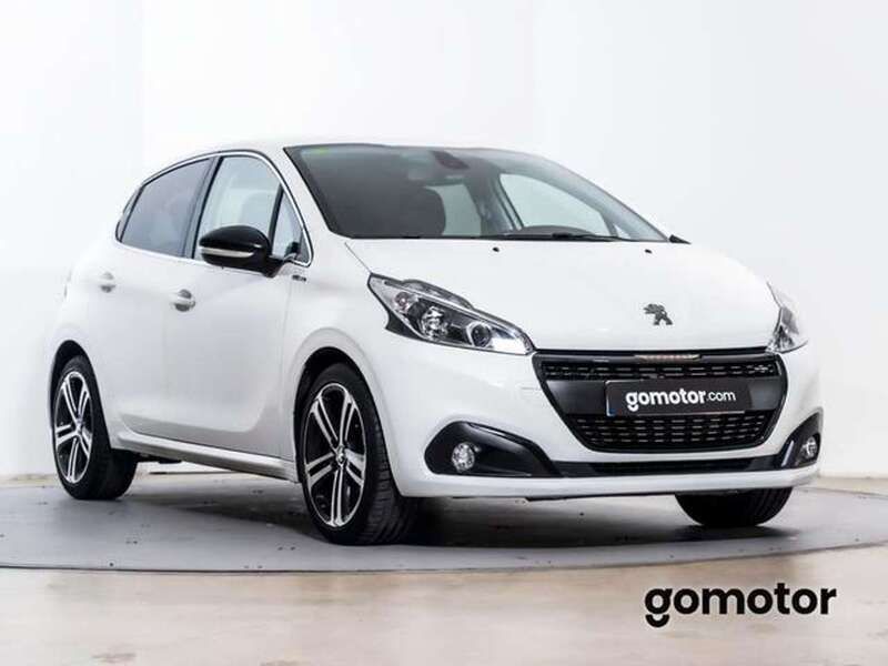 Usado Peugeot 208 GT-line 110 CV (80 kW) 2019 Blanco Utilitario