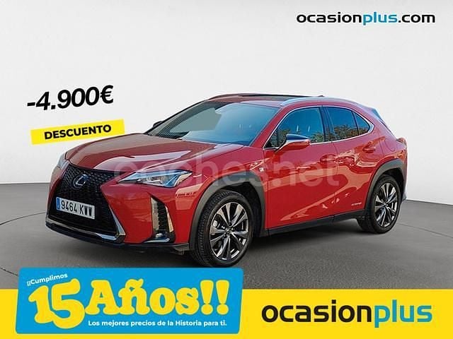 Rojo Usado 2019 Lexus UX Sport Line SUV | 24.200 € (Un poco caro) - Imagen 1/4