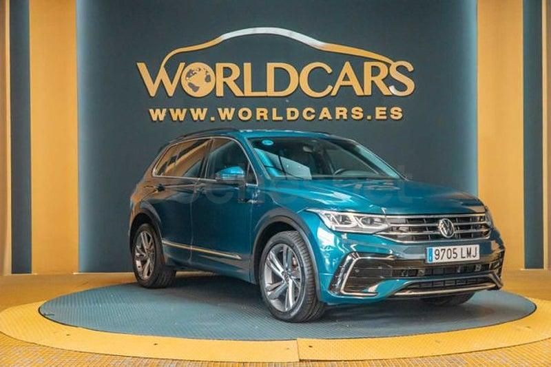 Usado VW Tiguan R-line 151 CV (111 kW) 2021 Azul SUV