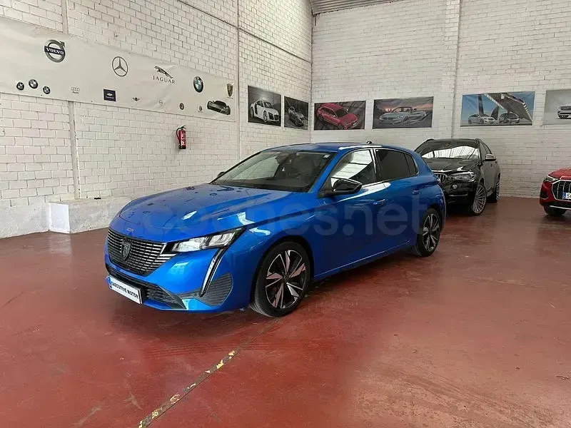 Usado Peugeot 308 Allure 130 CV (95 kW) 2022 Azul Berlina