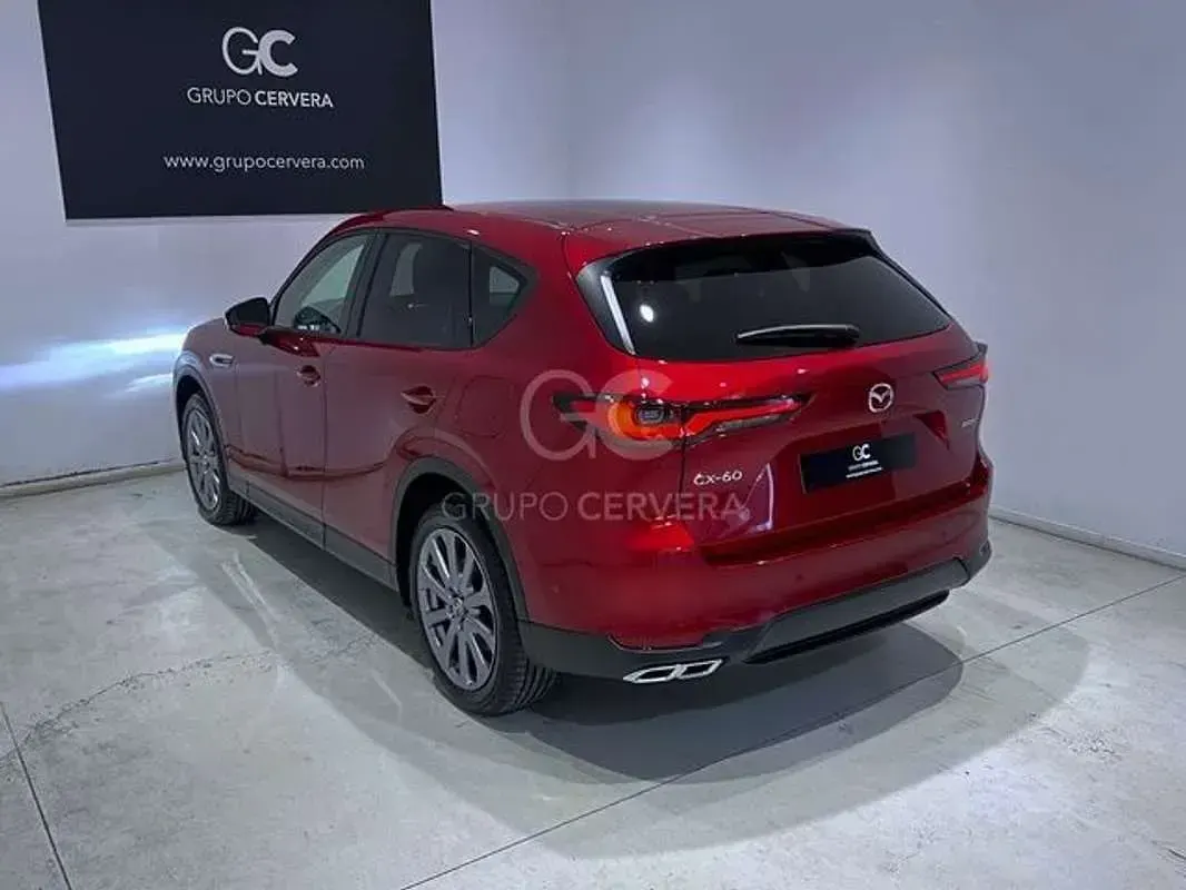 Nuevo Mazda CX-60 Exclusive-Line 200 CV (147 kW) 2025 Rojo SUV