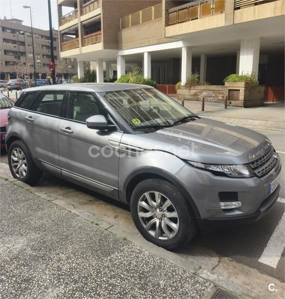Gris / plata Usado 2014 Land Rover Range Rover evoque Pure SUV | 15.399 € (Buen precio) - Imagen 1/4