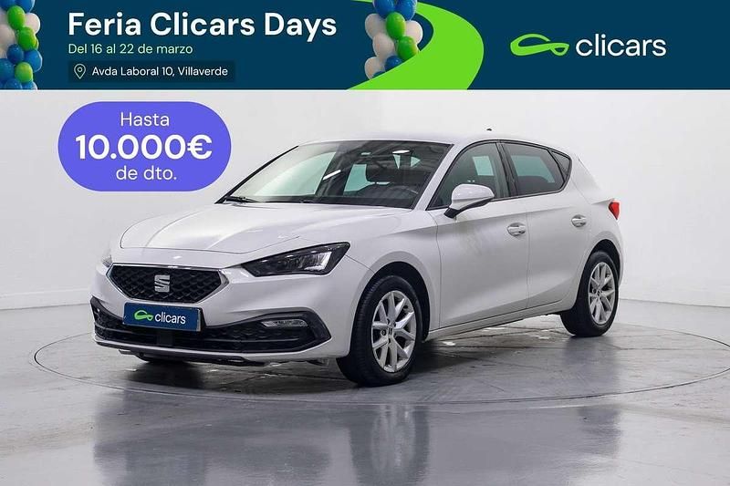 Usado Seat Leon Style 131 CV (96 kW) 2020 Blanco Utilitario