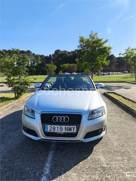 Usado Audi A3 Cabriolet Attraction 160 CV (117 kW) 2008 Gris / plata Descapotable